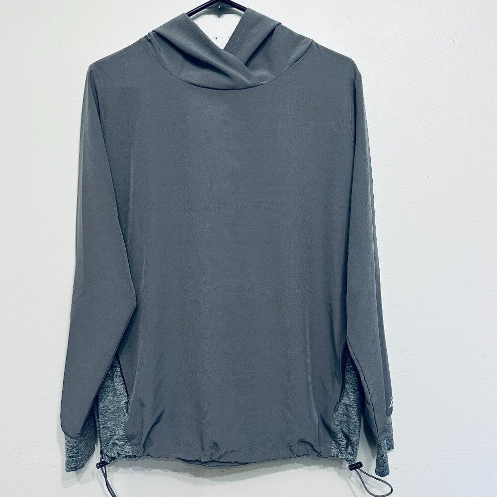 AnyBody QVC Ultralight Quick Dry Luxe Hooded Pullover - Women's M